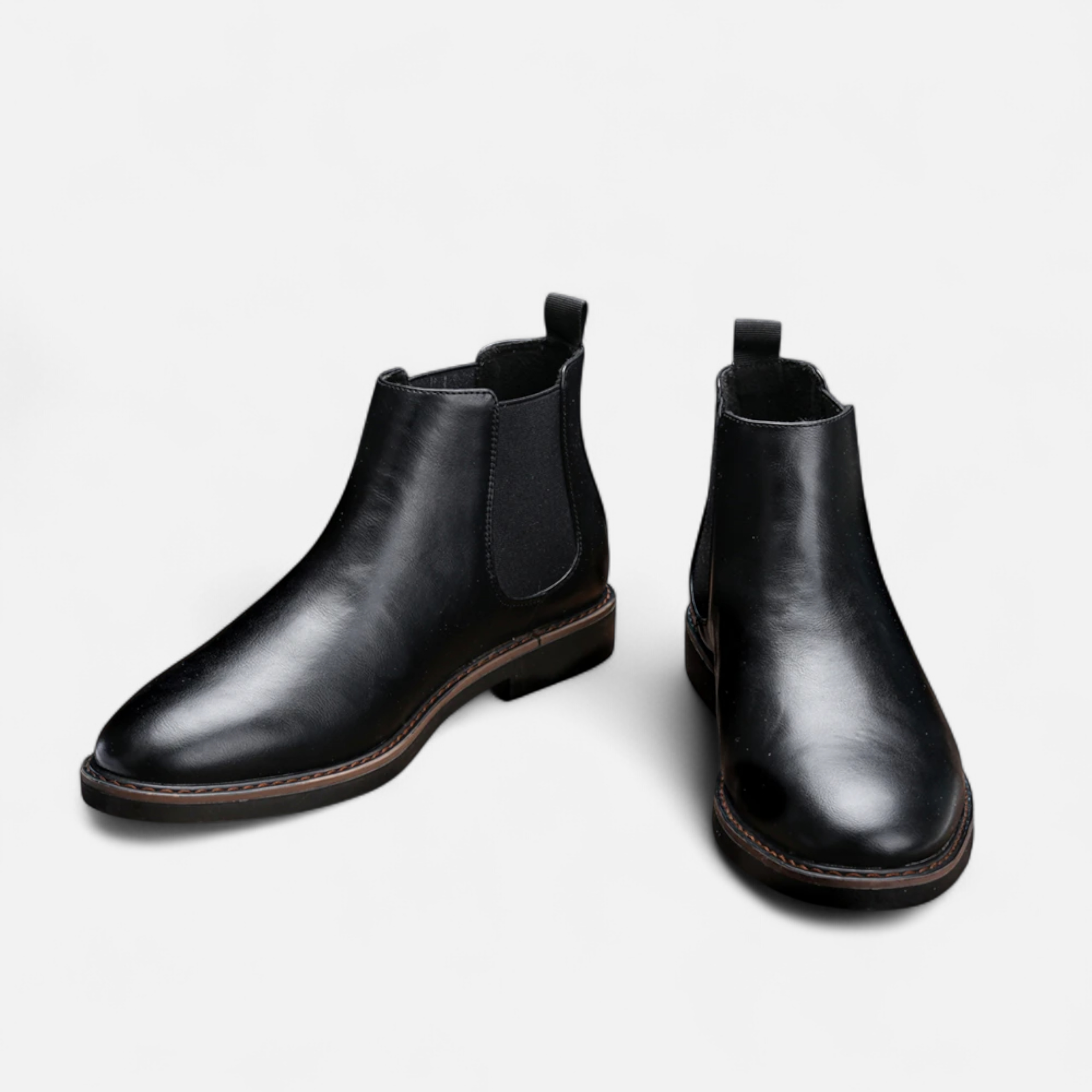 Men’s Retro Leather Chelsea Boots