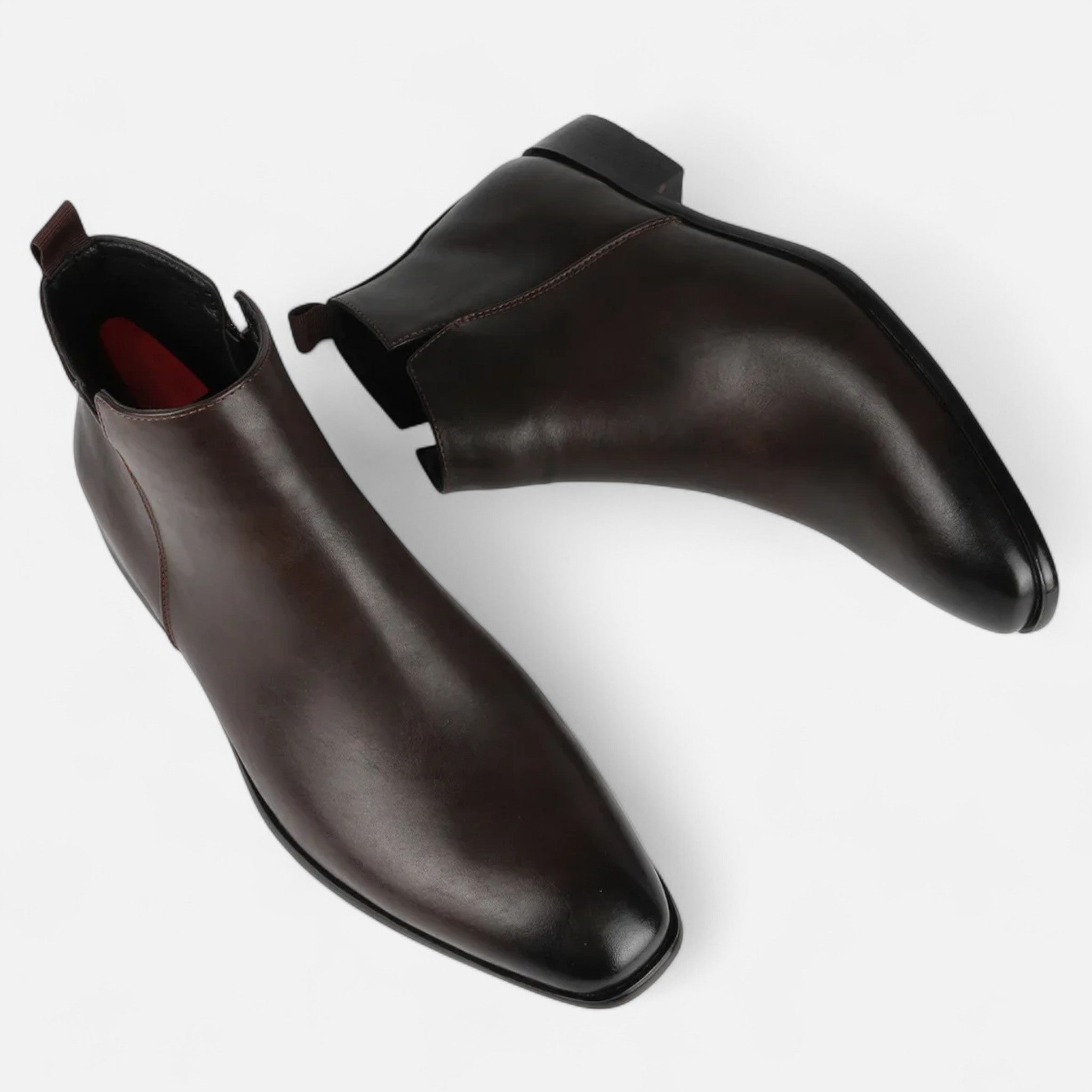 Men’s Square-Toe Chelsea Boots
