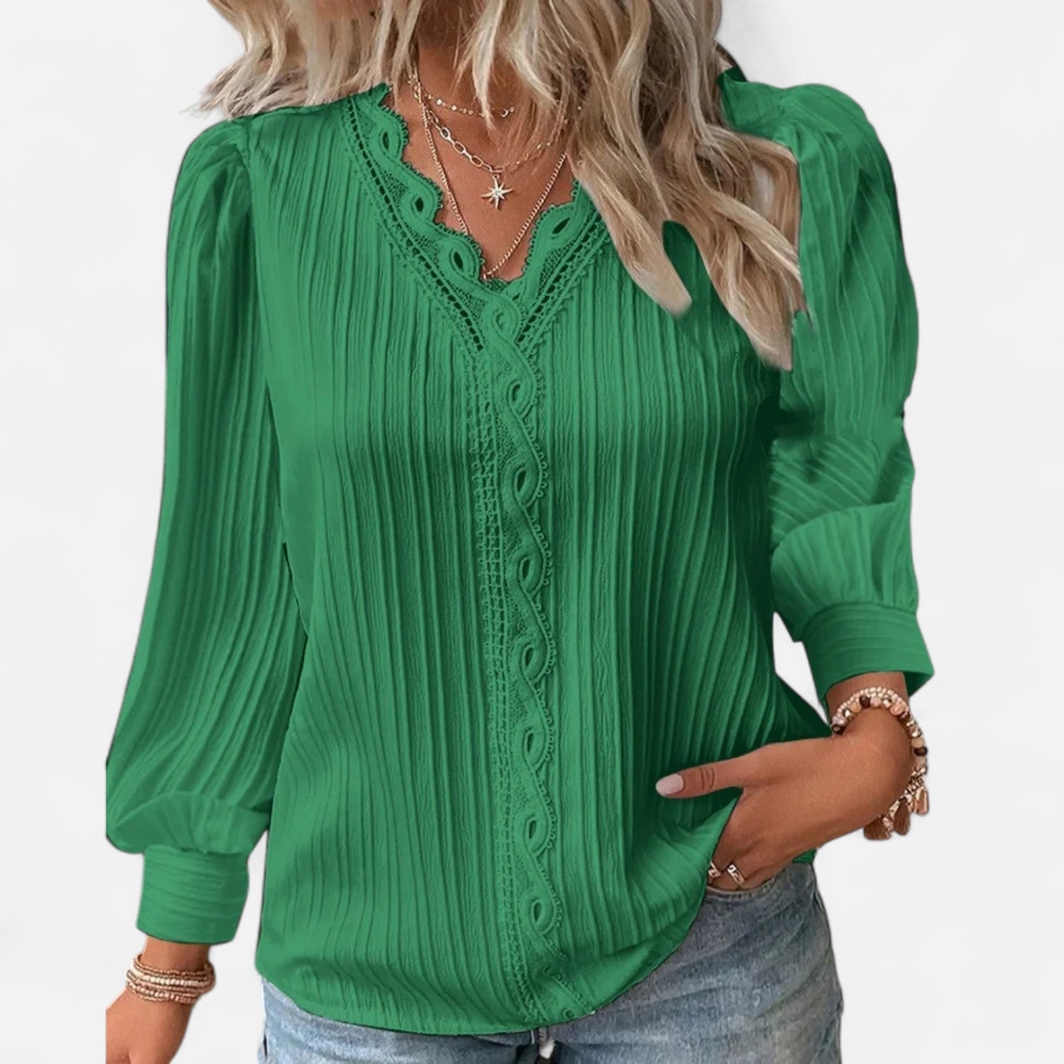 Women’s Chic Blouse – Tailored Silhouette, Effortless Polish