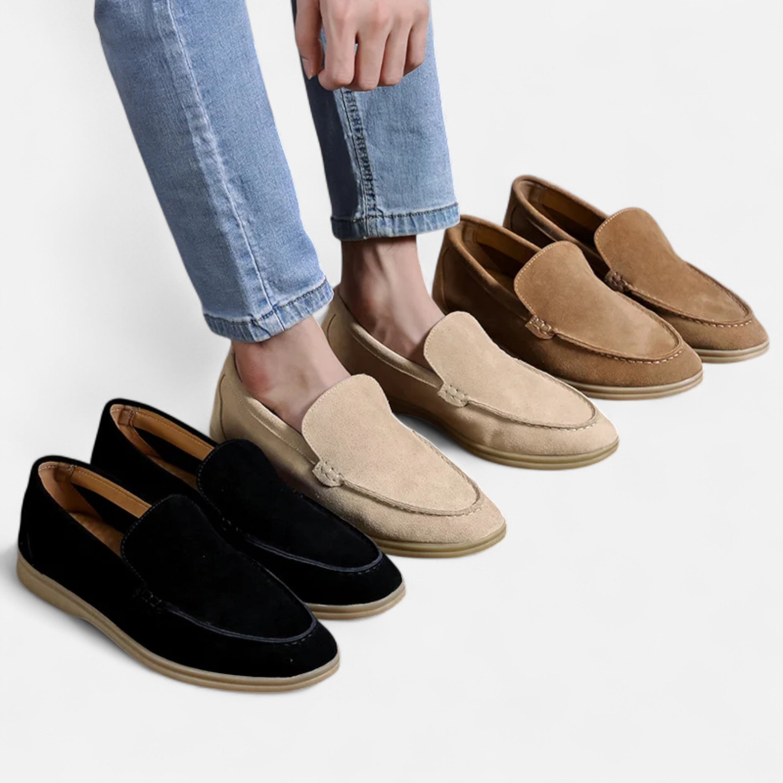 Men’s Suede Loafers | Classic Slip-On Elegance
