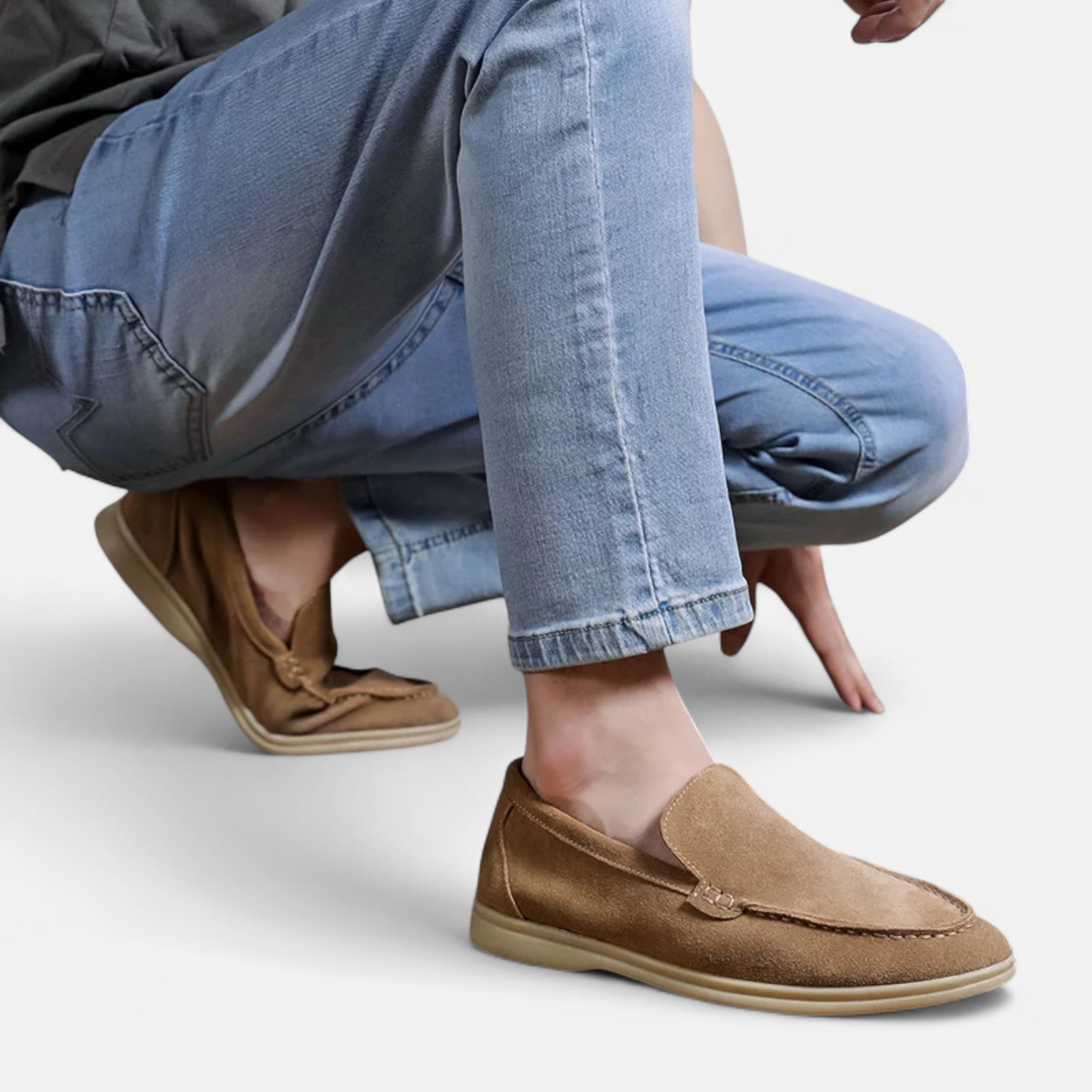 Men’s Suede Loafers | Classic Slip-On Elegance