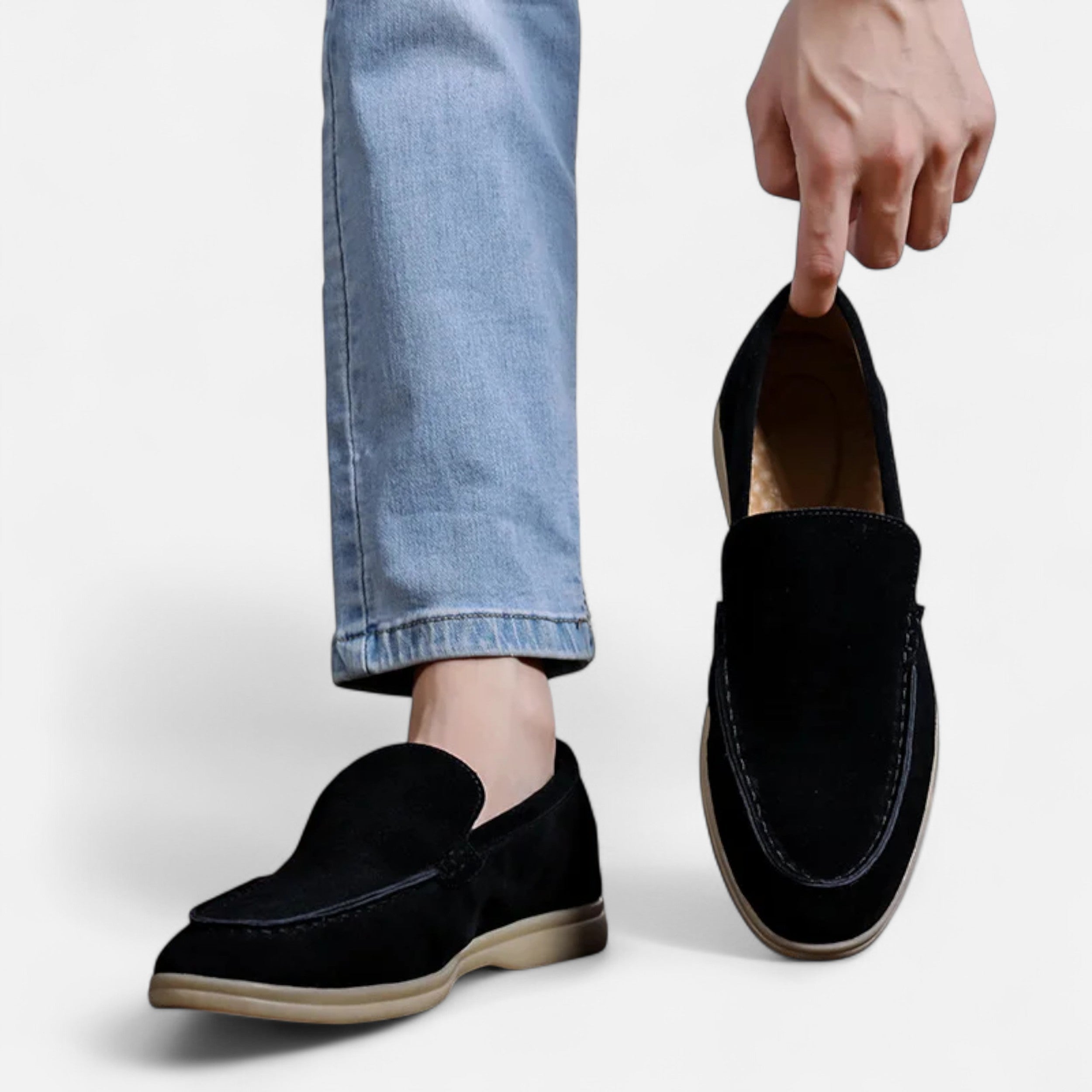 Men’s Suede Loafers | Classic Slip-On Elegance