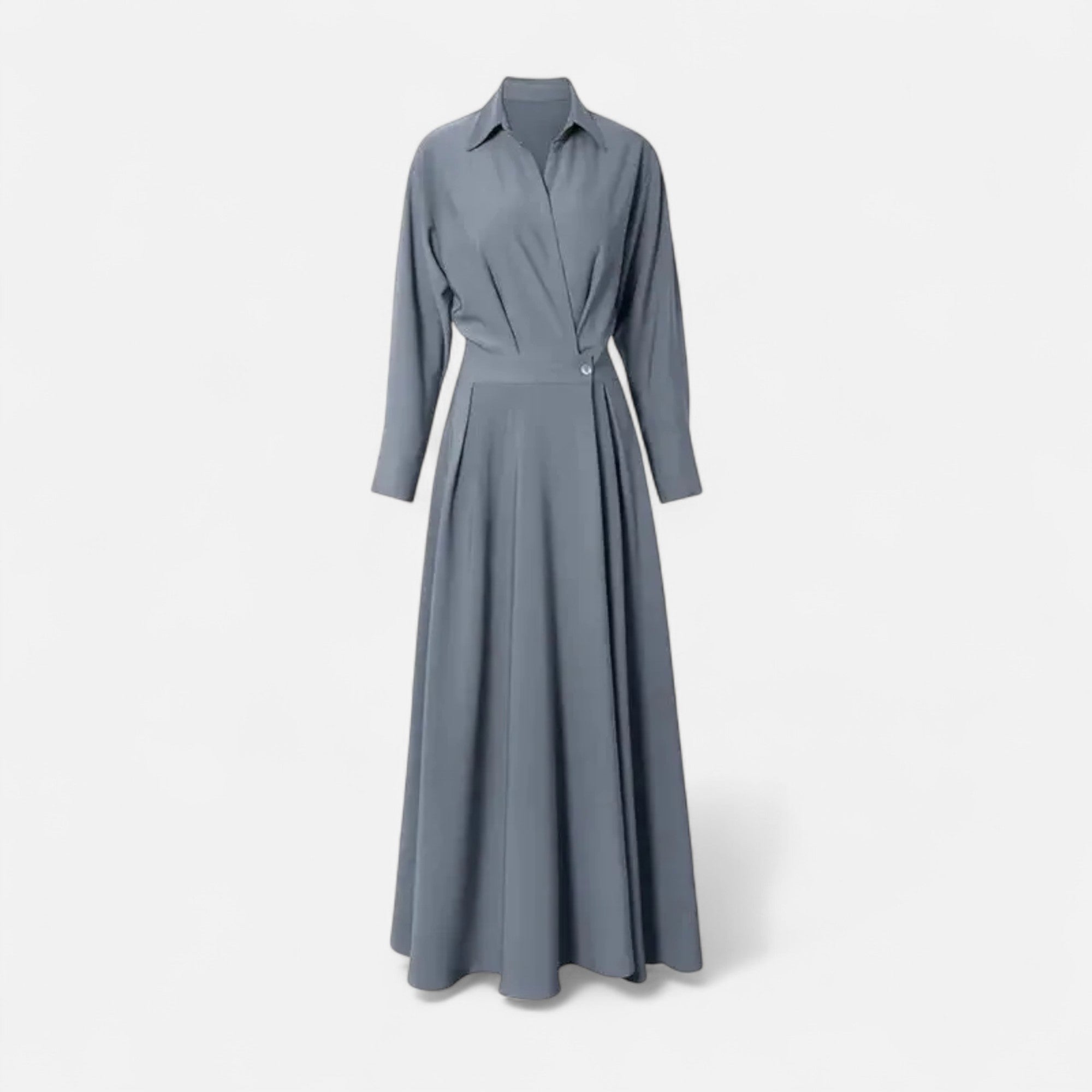 Women’s Shirt-Dress in Cotton-Blend Riviera Heritage