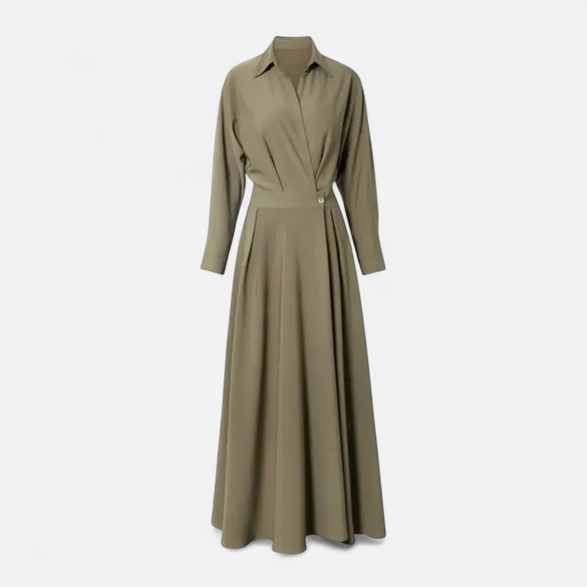 Women’s Shirt-Dress in Cotton-Blend Riviera Heritage