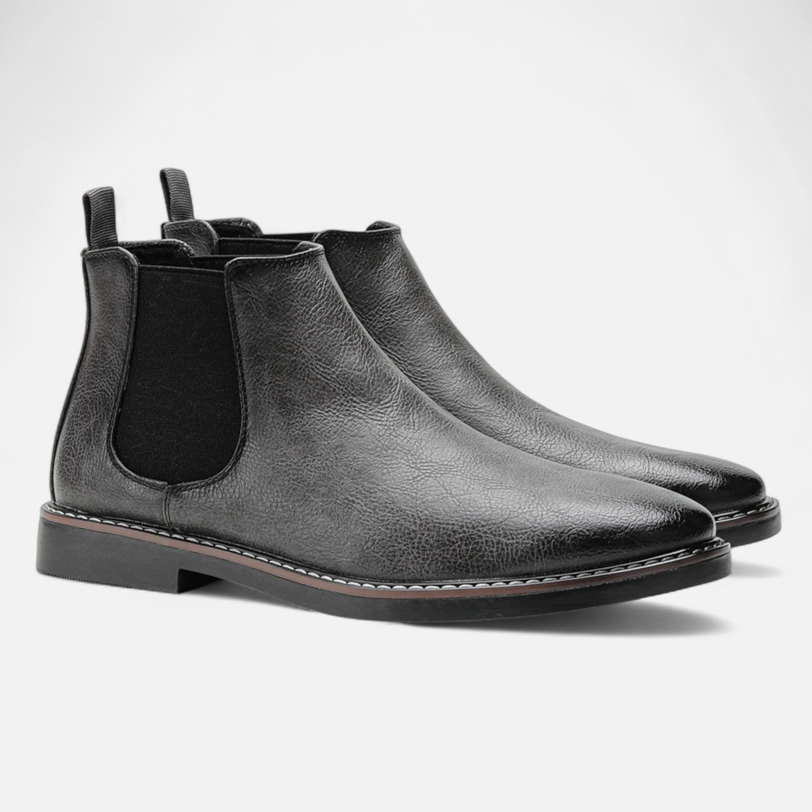 Men’s Retro Leather Chelsea Boots