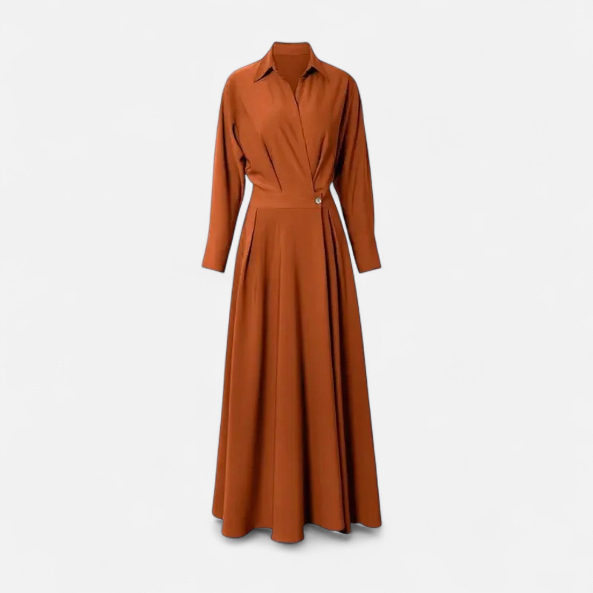 Women’s Shirt-Dress in Cotton-Blend Riviera Heritage